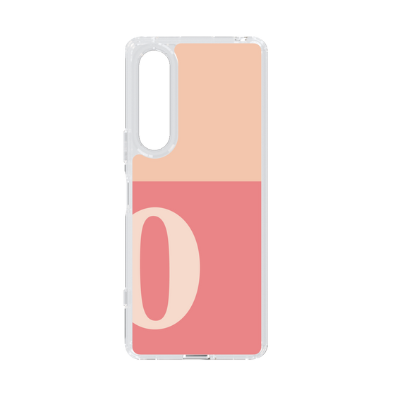 Slim Protection Case［ Original - initial two tone - O pink ］