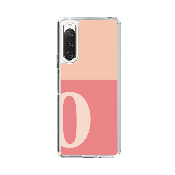 Slim Protection Case［ Original - initial two tone - O pink ］