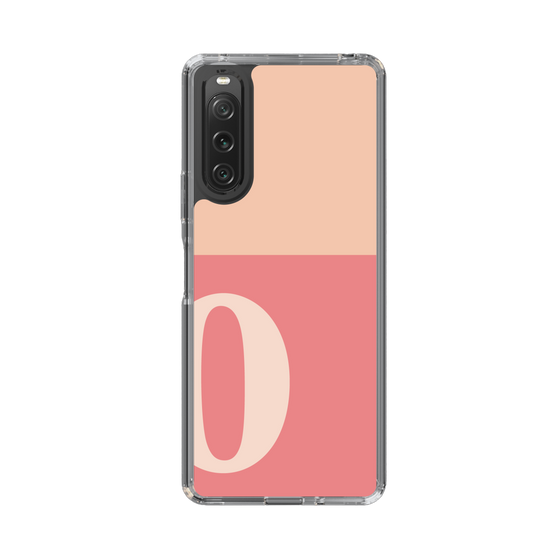 Slim Protection Case［ Original - initial two tone - O pink ］