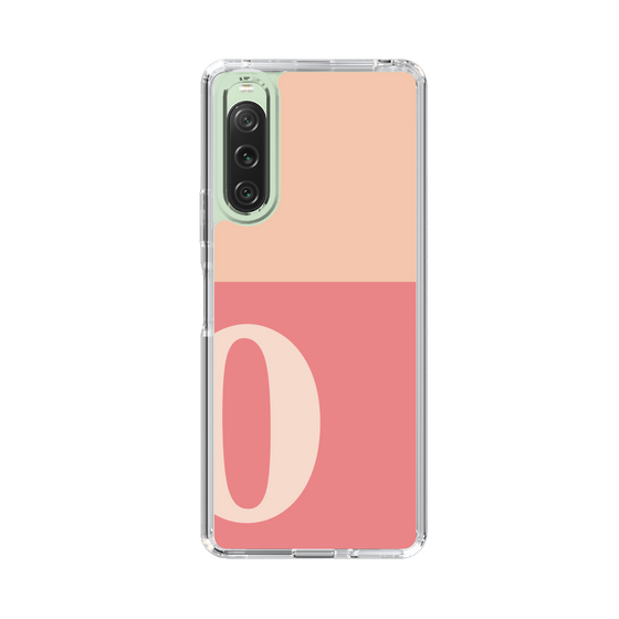 Slim Protection Case［ Original - initial two tone - O pink ］