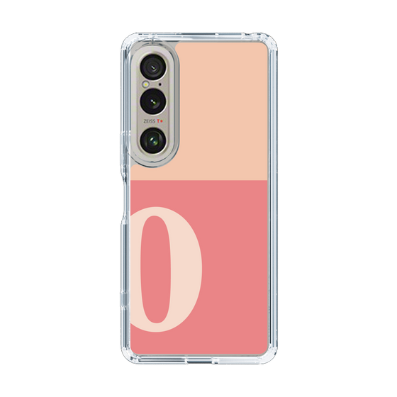 Slim Protection Case［ Original - initial two tone - O pink ］