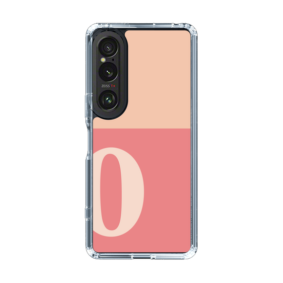 Slim Protection Case［ Original - initial two tone - O pink ］