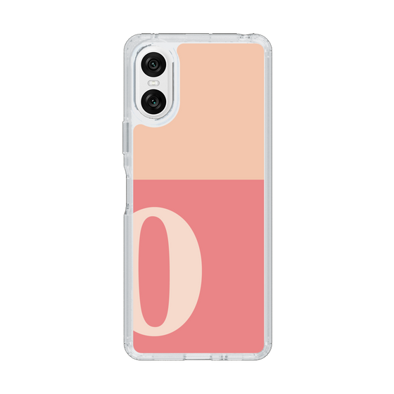 Slim Protection Case［ Original - initial two tone - O pink ］