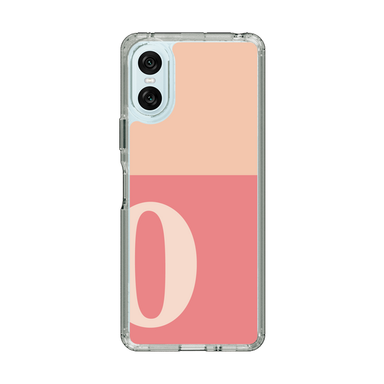Slim Protection Case［ Original - initial two tone - O pink ］