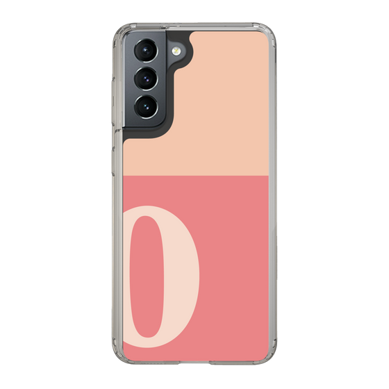 Slim Protection Case［ Original - initial two tone - O pink ］