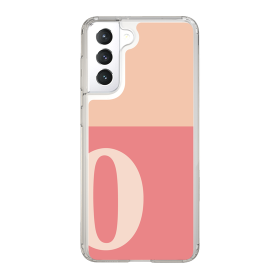 Slim Protection Case［ Original - initial two tone - O pink ］
