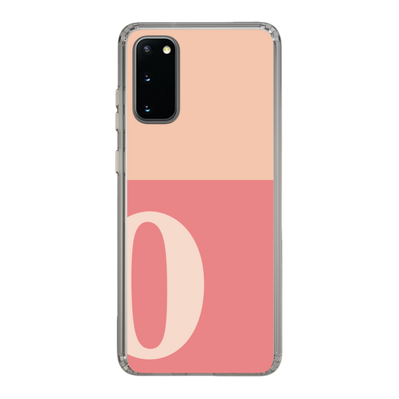 Slim Protection Case［ Original - initial two tone - O pink ］