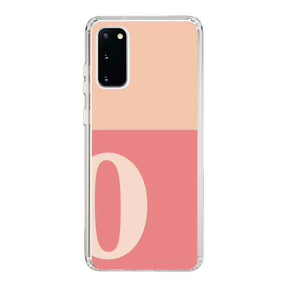 Slim Protection Case［ Original - initial two tone - O pink ］