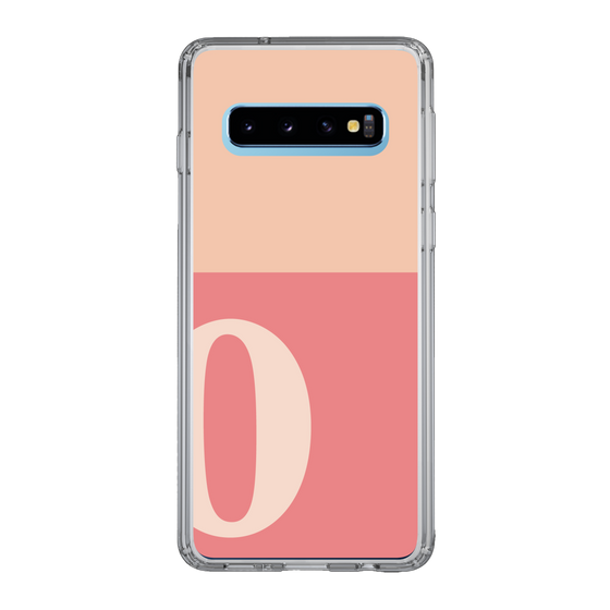 Slim Protection Case［ Original - initial two tone - O pink ］