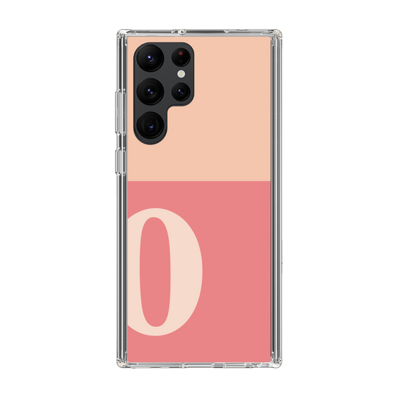 Slim Protection Case［ Original - initial two tone - O pink ］