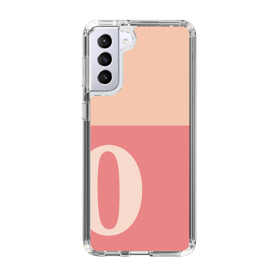 Slim Protection Case［ Original - initial two tone - O pink ］