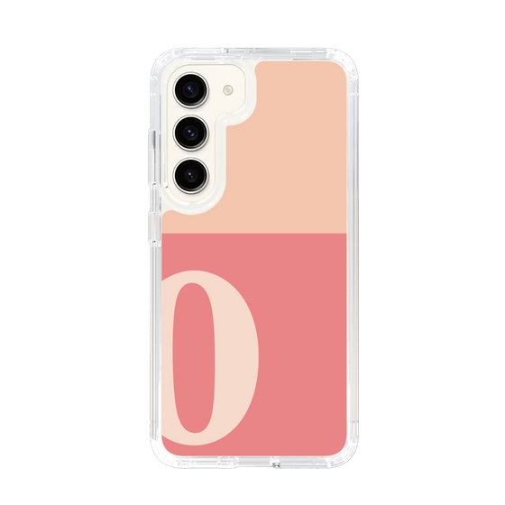 Slim Protection Case［ Original - initial two tone - O pink ］