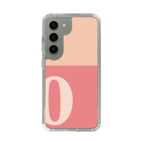 Slim Protection Case［ Original - initial two tone - O pink ］