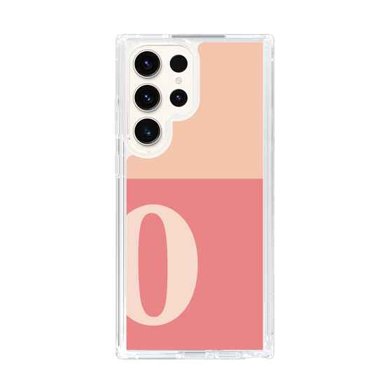 Slim Protection Case［ Original - initial two tone - O pink ］