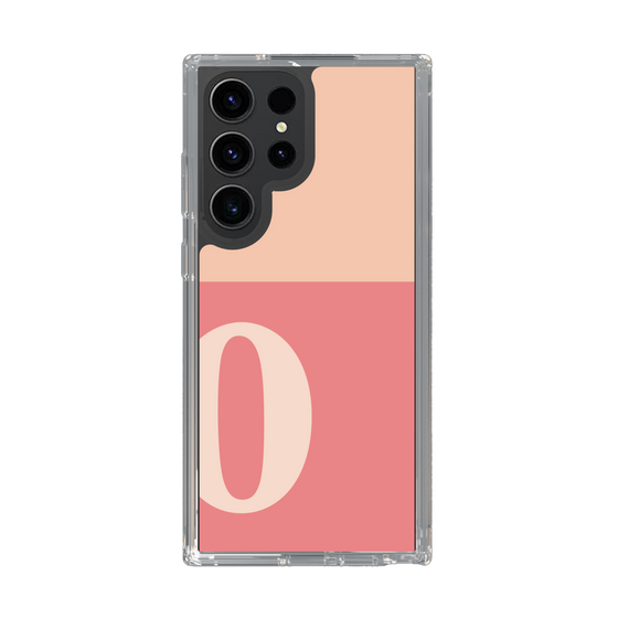 Slim Protection Case［ Original - initial two tone - O pink ］