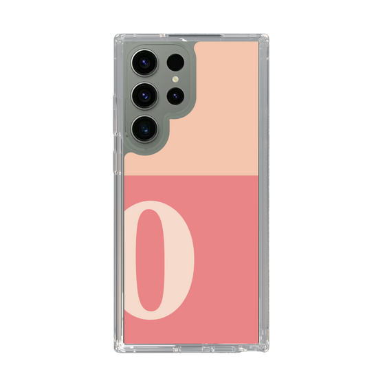 Slim Protection Case［ Original - initial two tone - O pink ］