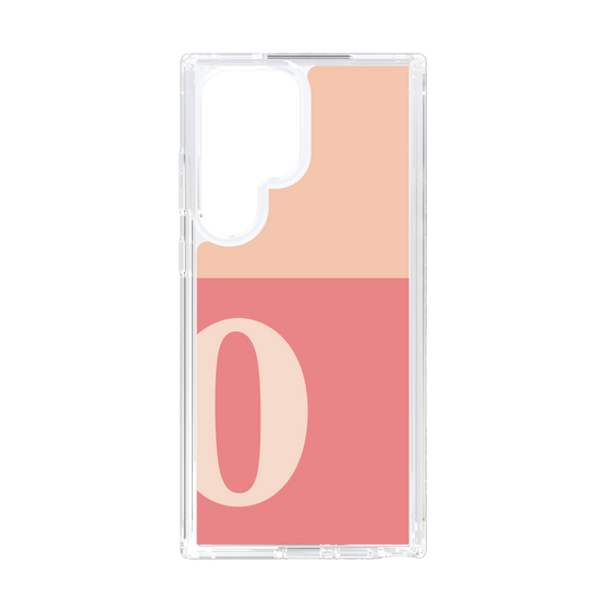 Slim Protection Case［ Original - initial two tone - O pink ］