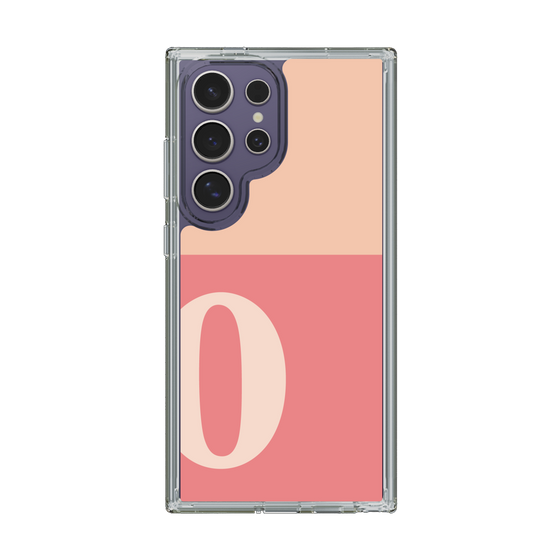 Slim Protection Case［ Original - initial two tone - O pink ］