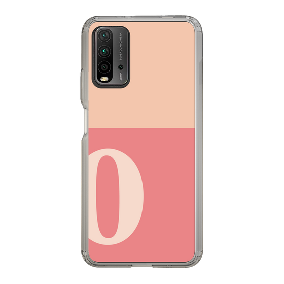 Slim Protection Case［ Original - initial two tone - O pink ］