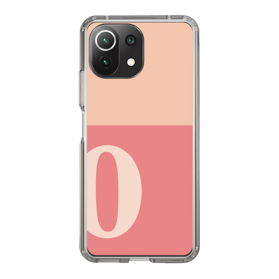 Slim Protection Case［ Original - initial two tone - O pink ］
