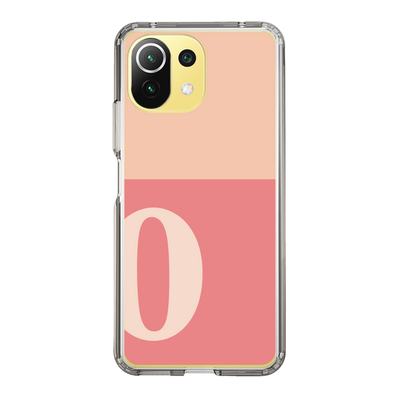 Slim Protection Case［ Original - initial two tone - O pink ］