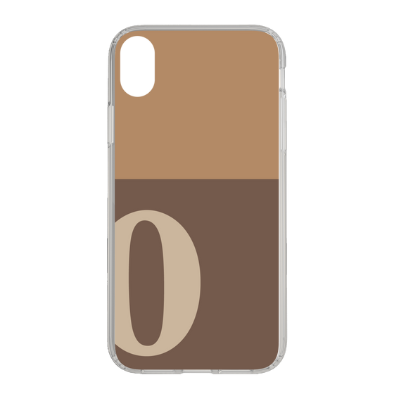 Slim Protection Case［ Original - initial two tone - O brown ］