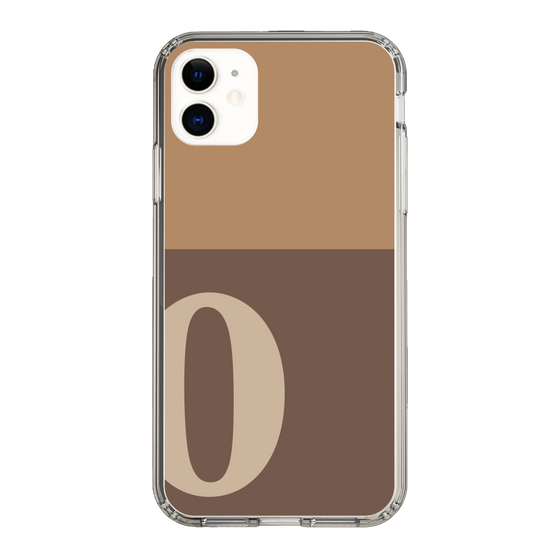 Slim Protection Case［ Original - initial two tone - O brown ］