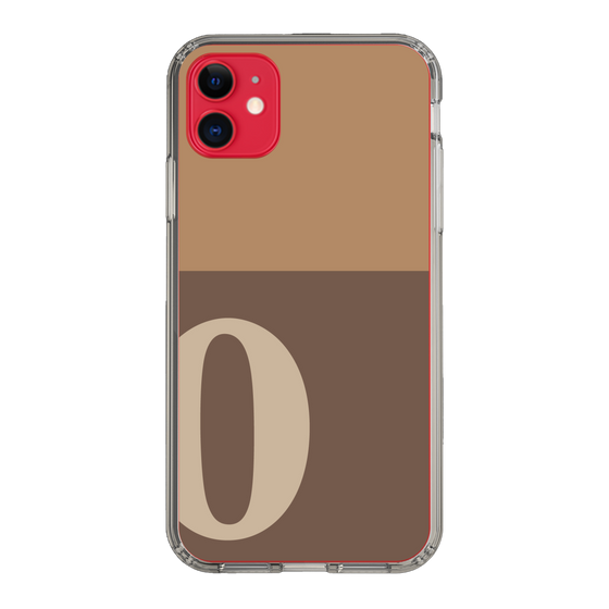 Slim Protection Case［ Original - initial two tone - O brown ］