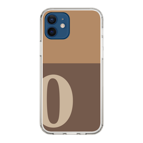 Slim Protection Case［ Original - initial two tone - O brown ］