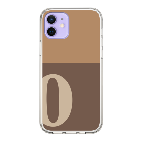 Slim Protection Case［ Original - initial two tone - O brown ］