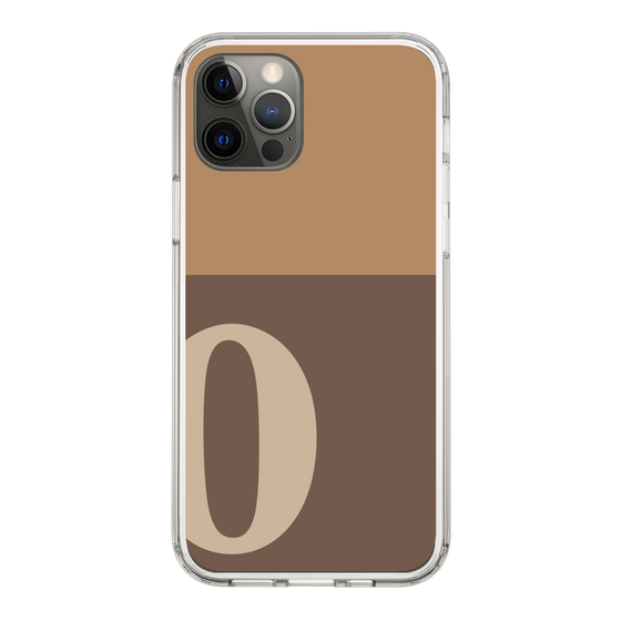 Slim Protection Case［ Original - initial two tone - O brown ］