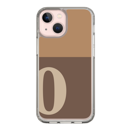 Slim Protection Case［ Original - initial two tone - O brown ］