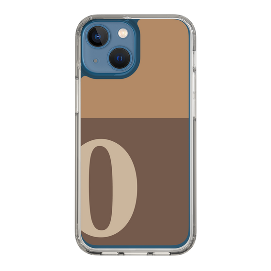 Slim Protection Case［ Original - initial two tone - O brown ］