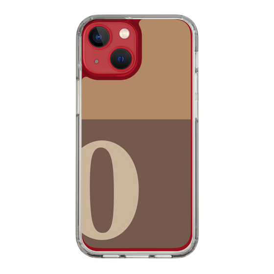 Slim Protection Case［ Original - initial two tone - O brown ］