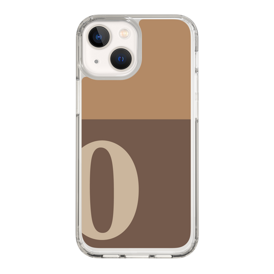 Slim Protection Case［ Original - initial two tone - O brown ］