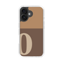 Slim Protection Case［ オリジナル - initial two tone - O brown ］