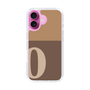 Slim Protection Case［ オリジナル - initial two tone - O brown ］