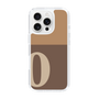 Slim Protection Case［ オリジナル - initial two tone - O brown ］