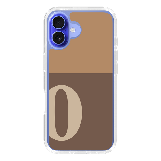 Slim Protection Case［ オリジナル - initial two tone - O brown ］