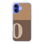Slim Protection Case［ オリジナル - initial two tone - O brown ］