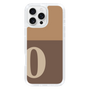 Slim Protection Case［ オリジナル - initial two tone - O brown ］