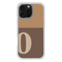 Slim Protection Case［ オリジナル - initial two tone - O brown ］