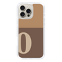 Slim Protection Case［ オリジナル - initial two tone - O brown ］