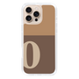 Slim Protection Case［ オリジナル - initial two tone - O brown ］