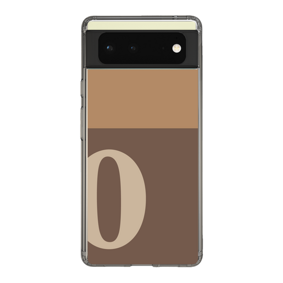 Slim Protection Case［ Original - initial two tone - O brown ］