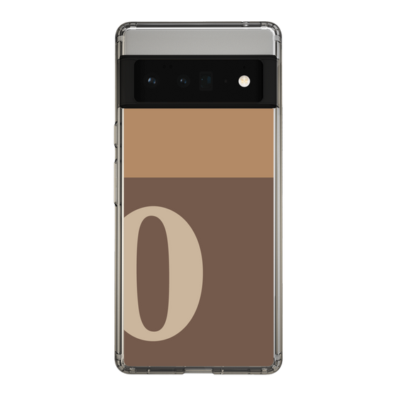 Slim Protection Case［ Original - initial two tone - O brown ］