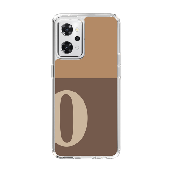 Slim Protection Case［ オリジナル - initial two tone - O brown ］