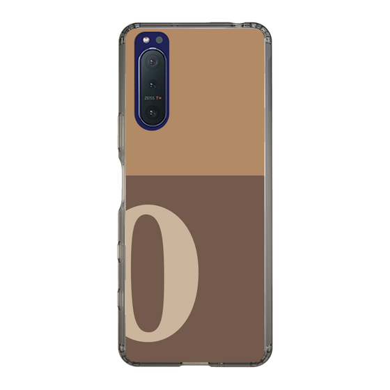 Slim Protection Case［ Original - initial two tone - O brown ］