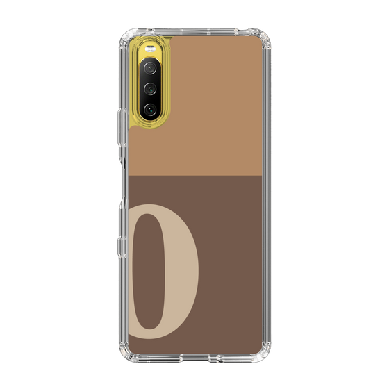 Slim Protection Case［ Original - initial two tone - O brown ］