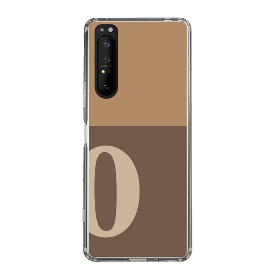 Slim Protection Case［ Original - initial two tone - O brown ］